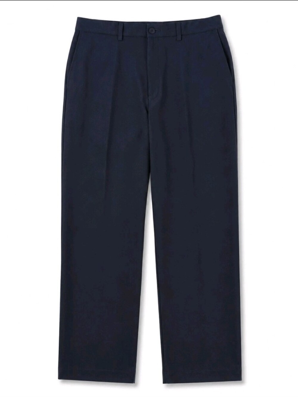 Haggar Cool Right Performance Flex Dress Pants Men’s 34x32 Hemmed 28" Navy
